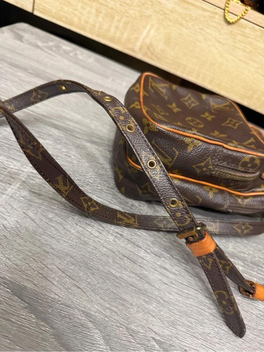 Louis Vuitton Vintage Mini Amazon Monogram Crossbody Bag